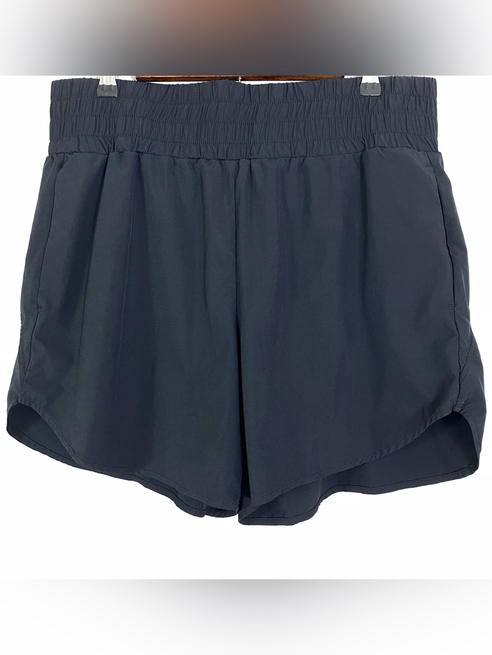 Halara Womens Athletic Shorts Size XL Black Lined w/ Biker Shorts